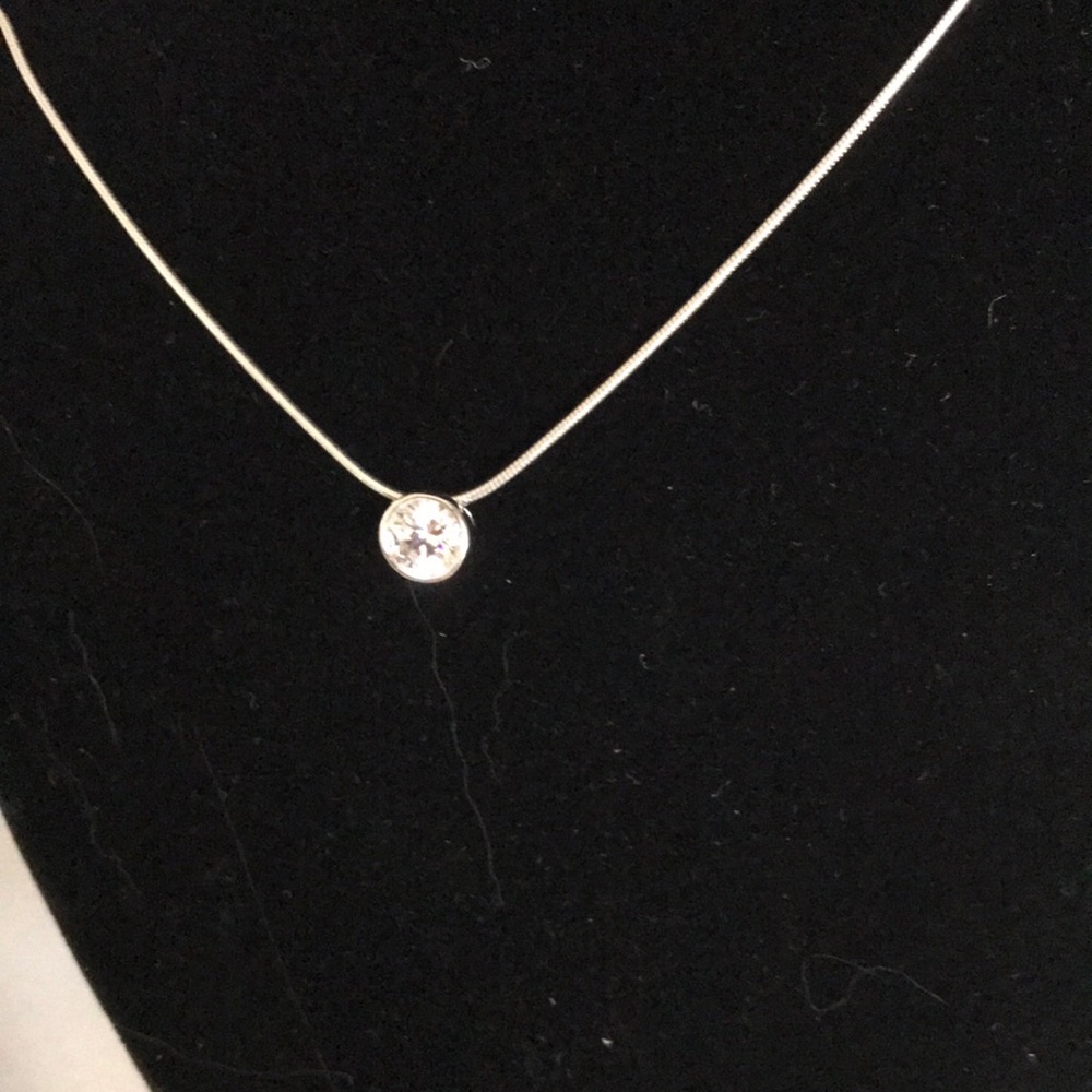 Diamonique necklace